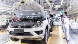 Volkswagen Touareg II Facelifting (2015) - taśma produkcyjna