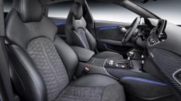 Audi RS7 Sportback performance (2016) - widok ogólny wnętrza z przodu