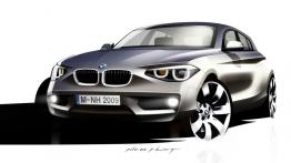 BMW 118i 2012 - szkic auta