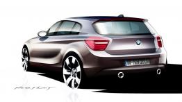 BMW 118i 2012 - szkic auta