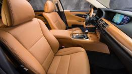 Lexus LS 600h (2013) - widok ogólny wnętrza z przodu