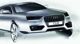 Audi Q3 - szkic auta