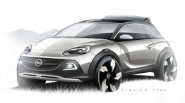 Opel Adam Rocks Concept (2013) - szkic auta