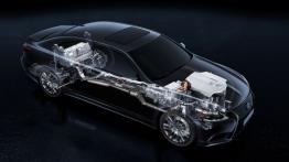 Lexus LS 600hL (2013) - schemat konstrukcyjny auta