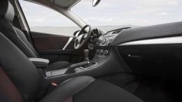 Mazda 3 MPS 2013 - widok ogólny wnętrza z przodu