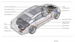 Mercedes S 500 Plug-In Hybrid (2014) - schemat konstrukcyjny auta