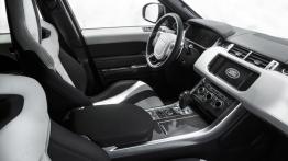 Land Rover Range Rover Sport II SVR (2015) - widok ogólny wnętrza z przodu