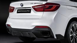 BMW X6 II M Performance (2015) - tył - reflektory wyłączone