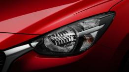 Mazda Demio IV (2015) - lewy przedni reflektor - wyłączony