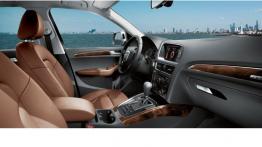 Audi Q5 - widok ogólny wnętrza z przodu