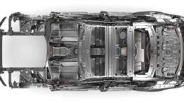 Jaguar XE S (2015) - schemat konstrukcyjny auta
