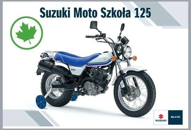 Suzuki Moto Szkoła: darmowe szkolenia na 125-tki