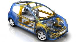Renault Twingo 2007 - schemat konstrukcyjny auta