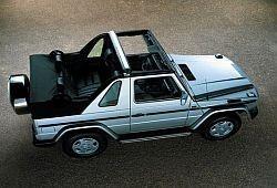 Mercedes Klasa G W463 Soft Top 3.5 G Turbo-D 136KM 100kW 1991-1997