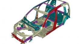 Skoda Roomster 2007 - schemat konstrukcyjny auta