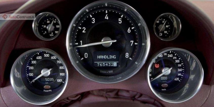 Bugatti Veyron - władca prędkości