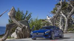 Mercedes-AMG GT S na kalifornijskich drogach - widok z przodu
