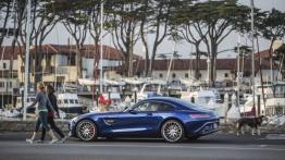 Mercedes-AMG GT S na kalifornijskich drogach - lewy bok