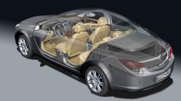 Opel Insignia Hatchback - szkice - schematy - inne ujęcie