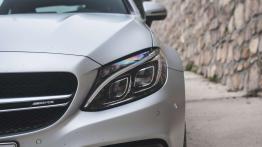Mercedes-Benz C Coupe - galeria redakcyjna - lewy przedni reflektor - wyłączony