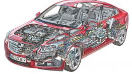 Opel Insignia - schemat konstrukcyjny auta