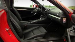 Porsche Cayman II Coupe 3.4 V6 325KM - galeria redakcyjna - widok ogólny wnętrza z przodu