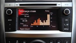 Toyota Verso Minivan Facelifting 2.0 D-4D 124KM - galeria redakcyjna - radio/cd/panel lcd