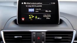 Mazda 3 III Hatchback  2.0 120KM - galeria redakcyjna - ekran systemu multimedialnego