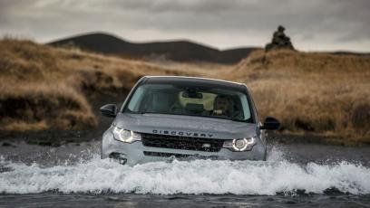 Land Rover Discovery Sport na Islandii