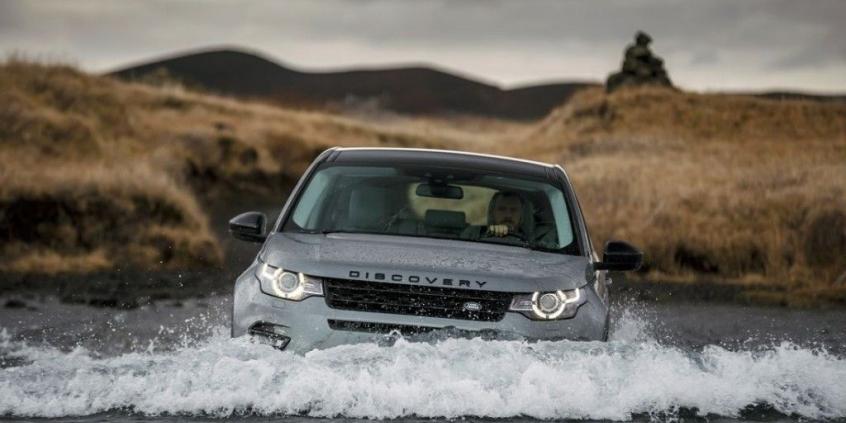 Land Rover Discovery Sport na Islandii