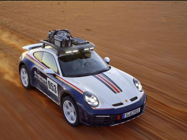 Porsche 911 992 Dakar - Usterki
