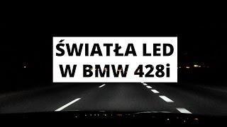 Światła LED w BMW serii 4 - wrażenia z jazdy