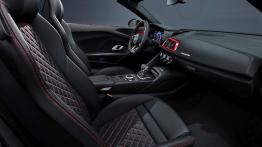 Audi R8 Spyder V10 RWD - widok ogólny wnêtrza z przodu