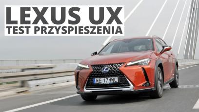 Lexus UX 250h 2.0 Hybrid 184 KM (AT) - przyspieszenie 0-100 km/h