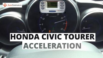 Honda Civic Tourer 1.8 i-VTEC 142 KM - acceleration 0-100 km/h