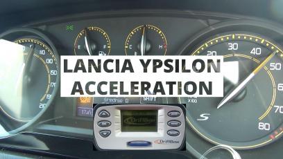 Lancia Ypsilon 1.2 69 KM - acceleration 0-100 km/h