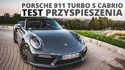 Porsche 911 Turbo S Cabrio 3.8 580 KM (AT) - przyspieszenie 0-100 km/h