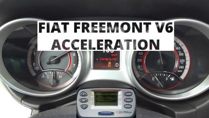 Fiat Freemont 3.6 V6 280 KM - acceleration 0-100 km/h