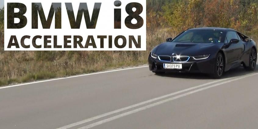BMW i8 362 KM - przyspieszenie 0-100 km/h