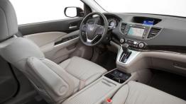 Honda CR-V IV - wersja amerykańska - widok ogólny wnętrza z przodu