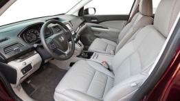 Honda CR-V IV - wersja amerykańska - widok ogólny wnętrza z przodu