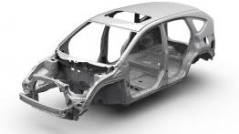Honda CR-V IV - wersja amerykańska - schemat konstrukcyjny auta