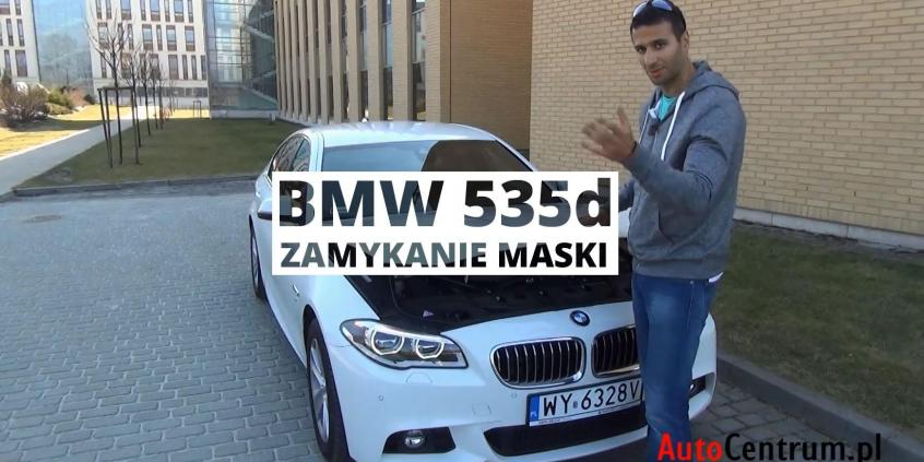 BMW serii 5 - nie zrzucać! Dociskać!