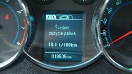 Chevrolet Cruze 1.8 LPG - 100 kilometrów za 27 złotych