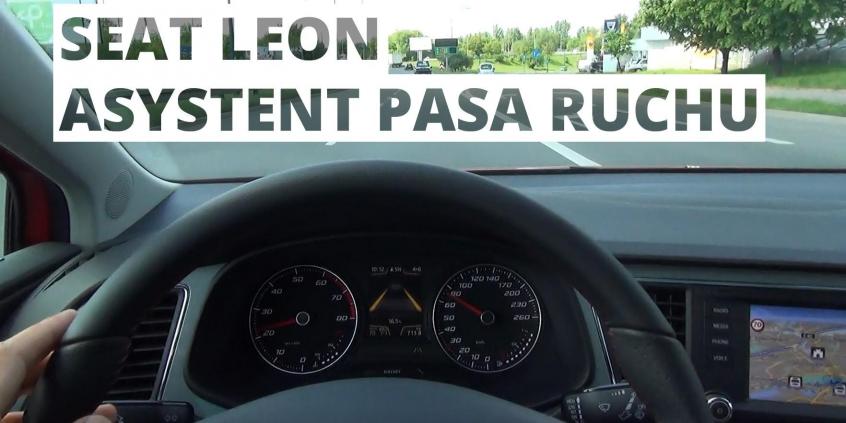 Seat Leon - asystent pasa ruchu (Lane Assist)