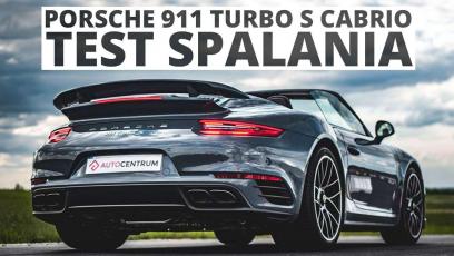 Porsche 911 Turbo S Cabrio 3.8 580 KM (AT) - pomiar zużycia paliwa