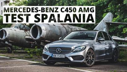 Mercedes-Benz Klasa C 450 AMG 3.0 V6 367 KM (AT) - pomiar zużycia paliwa