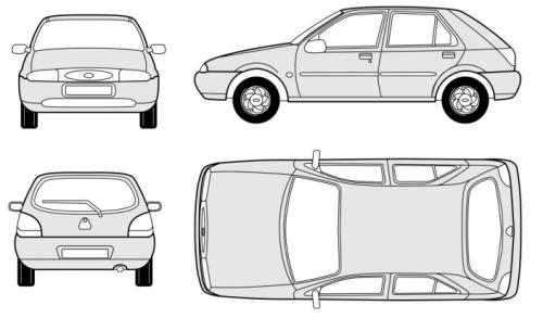 Ford Fiesta IV • Dane techniczne • AutoCentrum.pl