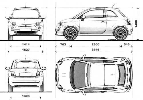 Fiat 500 II Hatchback 3d • Dane techniczne • AutoCentrum.pl