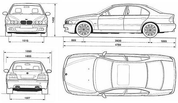 BMW Seria 5 E39 M5 Sedan • Dane techniczne • AutoCentrum.pl